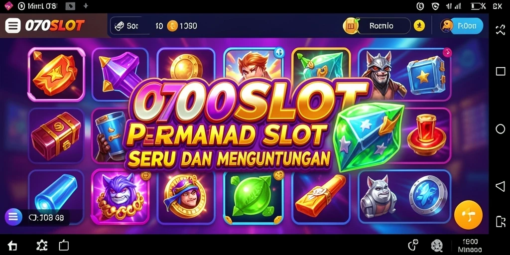Tampilan gameplay menarik dari 070SLOT dengan efek visual yang memukau.