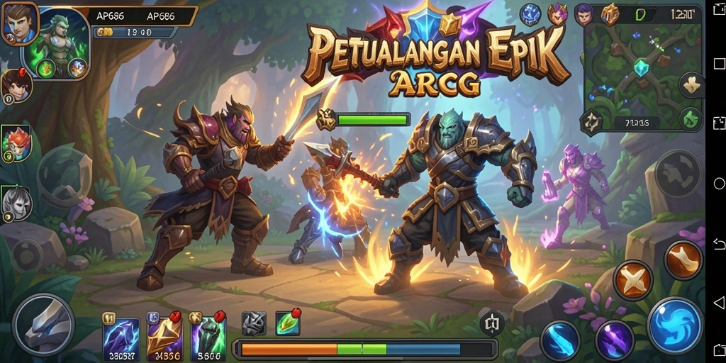 Tangkapan layar gameplay ARPG yang mendebarkan dan visual menawan dari AP686.