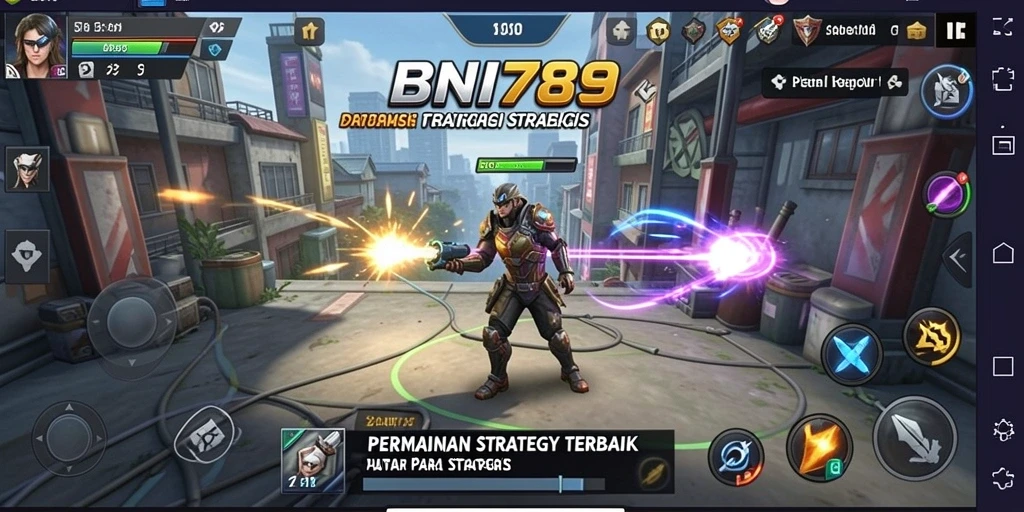 Tampilan gameplay BNI789 yang mendebarkan dalam strategi perang.