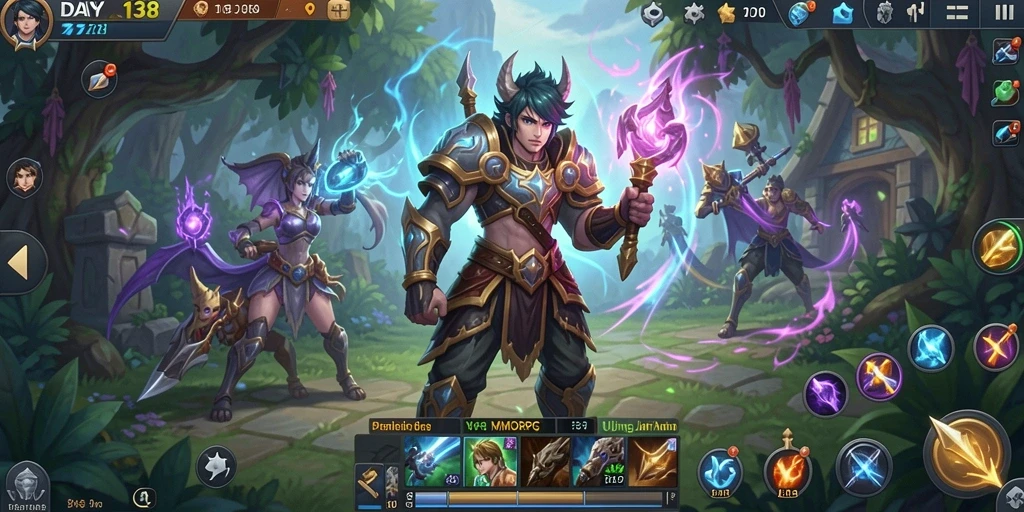 Gameplay DAYA138 yang menakjubkan di dunia MMORPG.