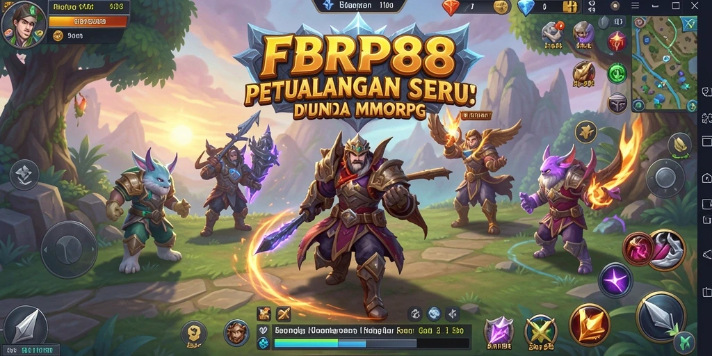 Gameplay seru FBRP88 dengan grafis menawan dan pertarungan mendebarkan.