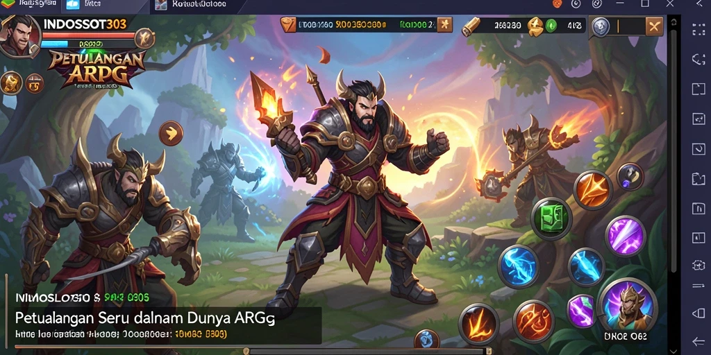 Tampilan gameplay seru dari INDOSLOT303, memikat dan mendebarkan.