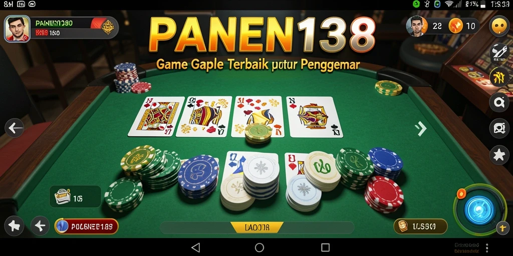 Gameplay <strong>PANEN138</strong> yang seru dan menantang di meja Gaple.