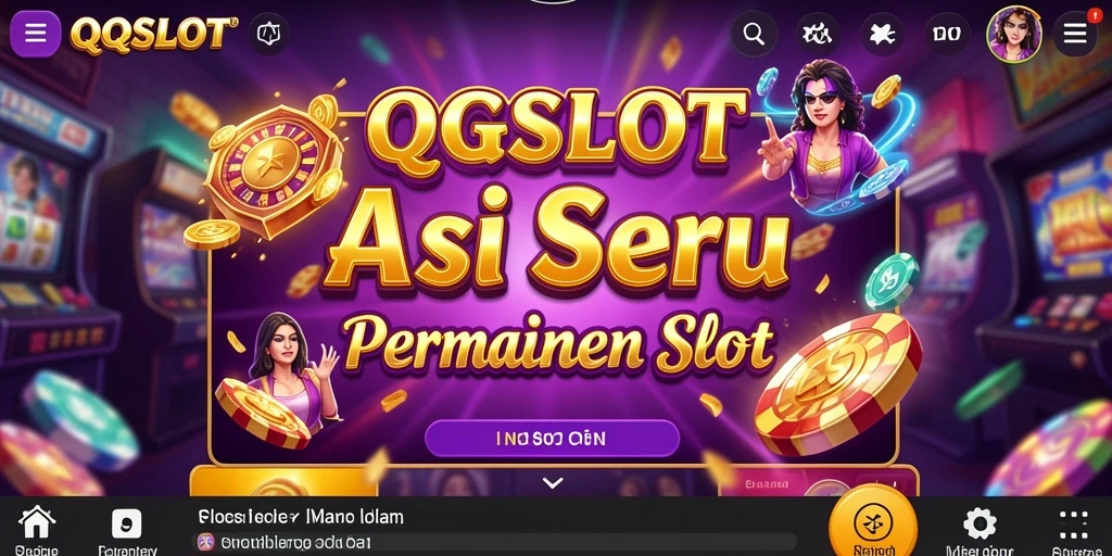 Tampilan gameplay seru dari QQSLOT dengan efek visual menakjubkan.