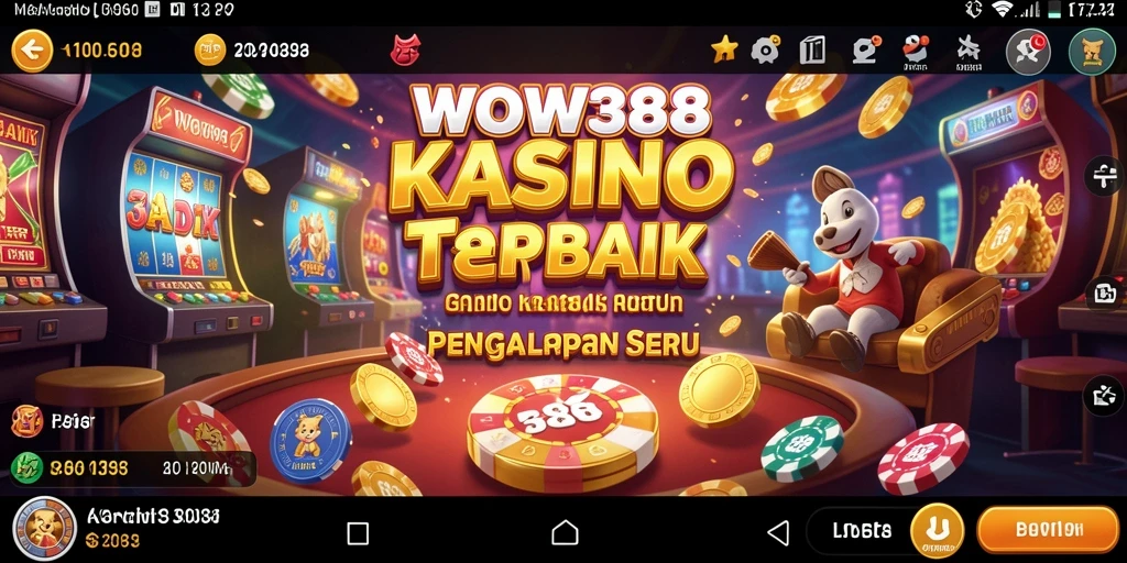 Screenshot gameplay WOW388 yang menunjukkan keseruan permainan kasino.